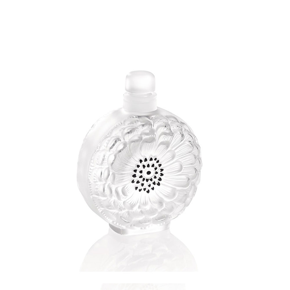 Lalique Dahlia Crystal Perfume Bottle No. 3