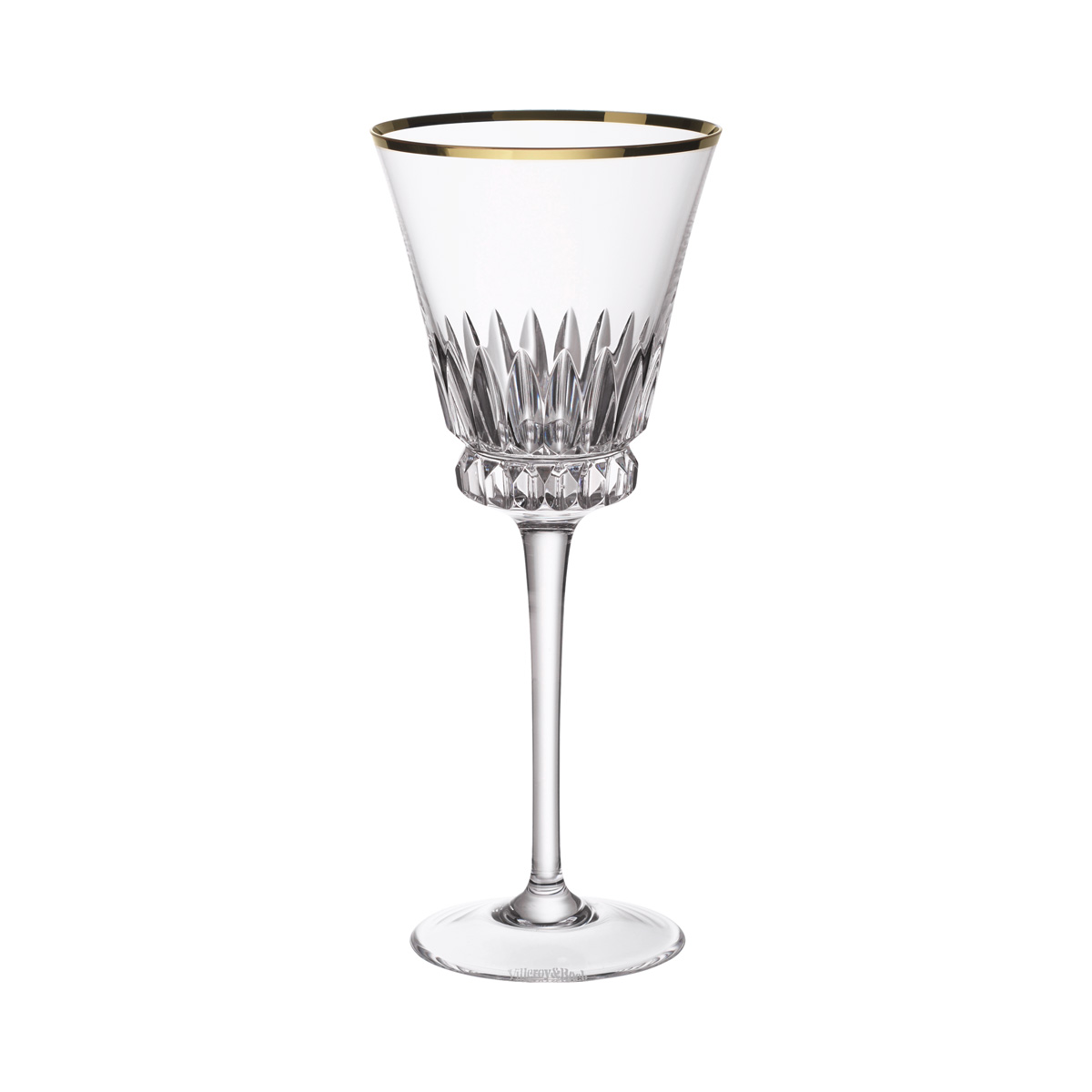 Villeroy and Boch Grand Royal Gold White Wine Glass, Single