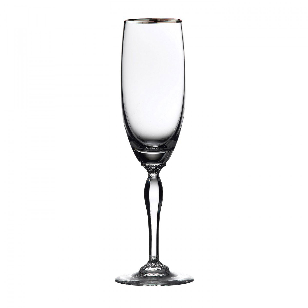 Marquis by Waterford Crystal Allegra Platinum Flute, Single
