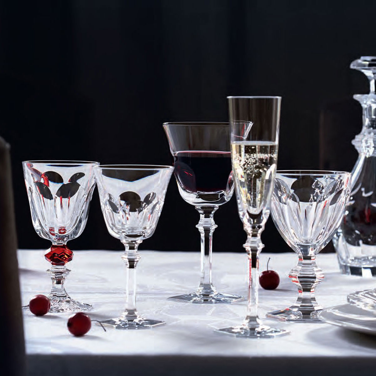 Baccarat Crystal, Harcourt 1841 Crystal Red Wine Glass, Single ...