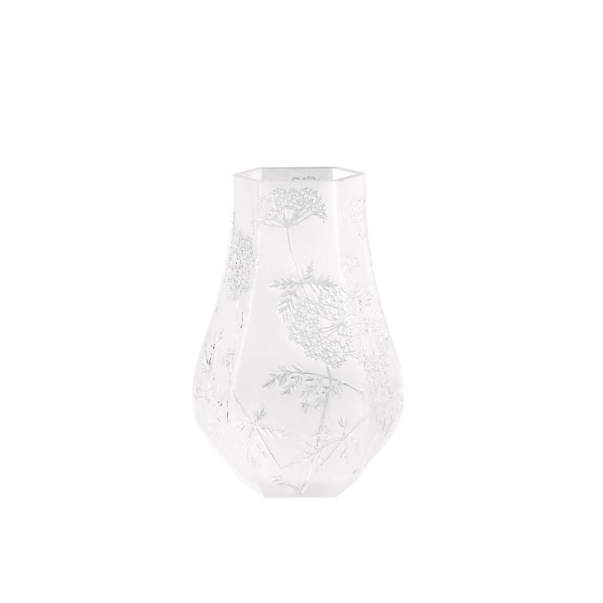 Lalique Ombelles 11.5" Vase