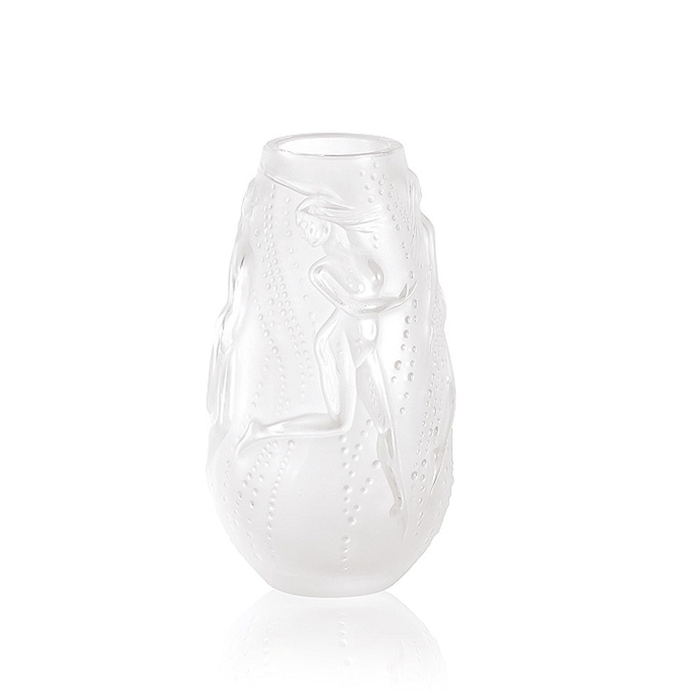 Lalique Nymphae 5.5" Bud Vase