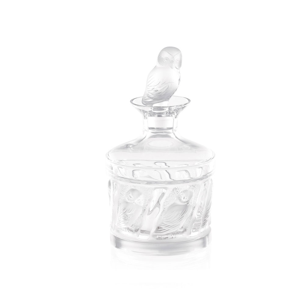 Lalique Owl Whiskey Decanter