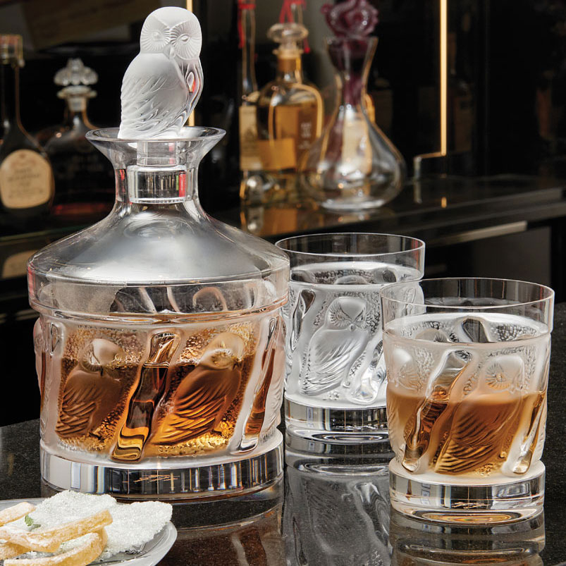 Lalique 100 points Small Whiskey Tumbler, Set of 2 — Shreve, Crump & Low
