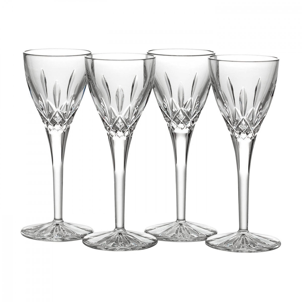 Waterford Lismore Crystal Cordial, Set of Four
