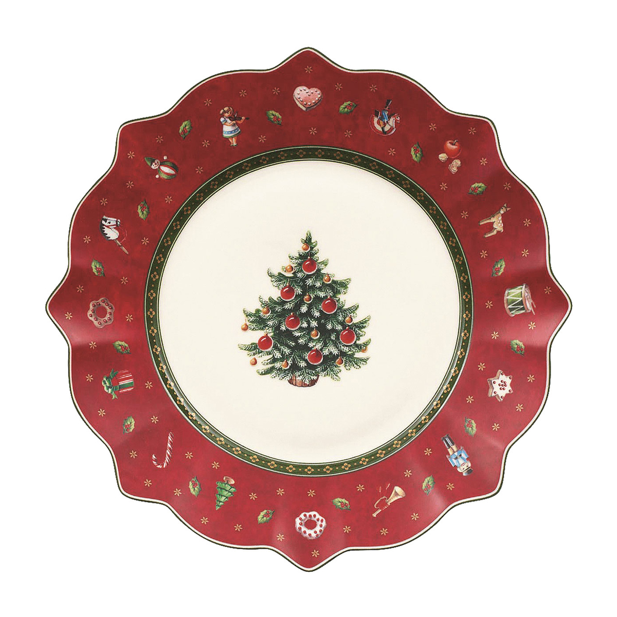 Villeroy and Boch Toys Delight Salad Plate Red, Single