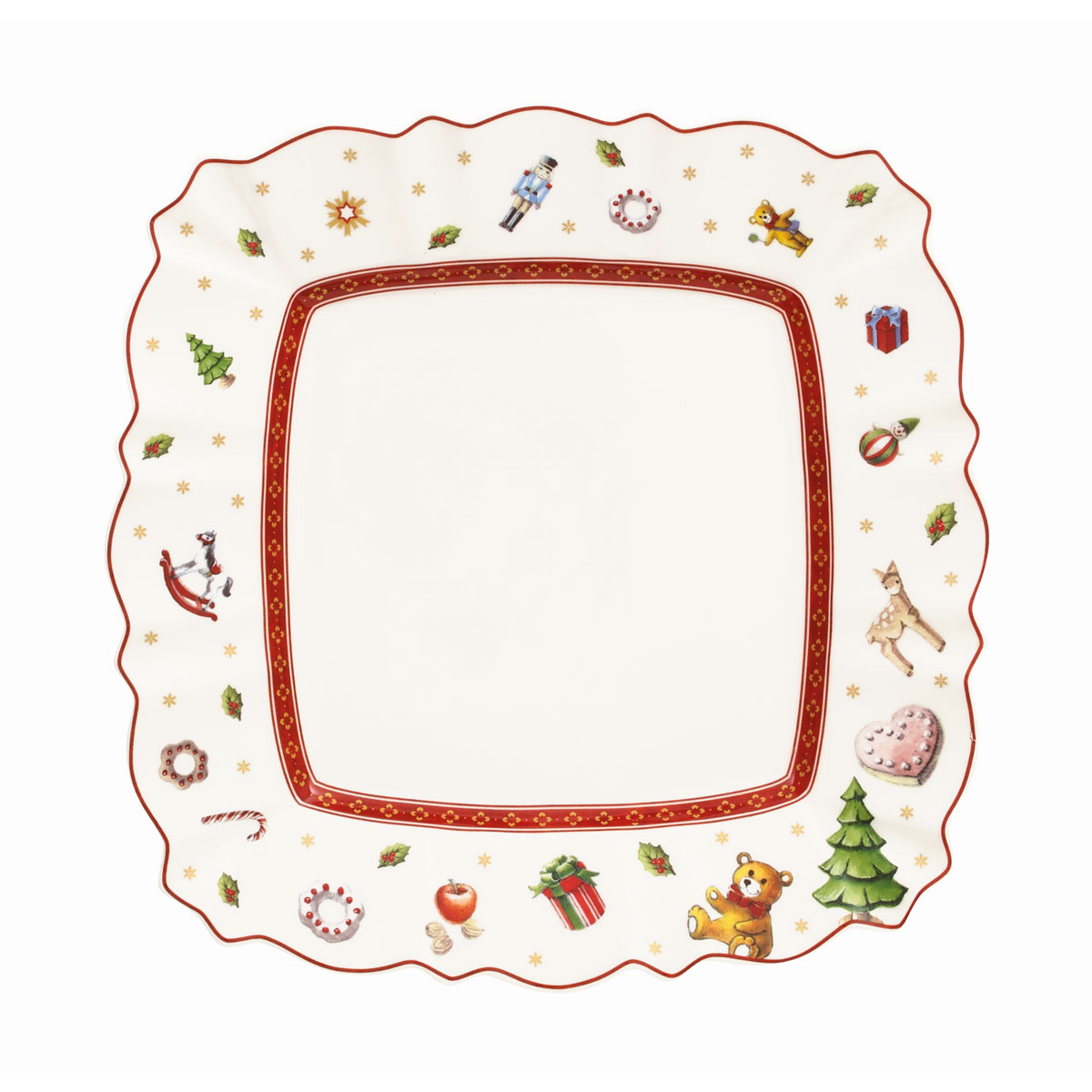 Villeroy and Boch Toys Delight Square Salad Plate, Single