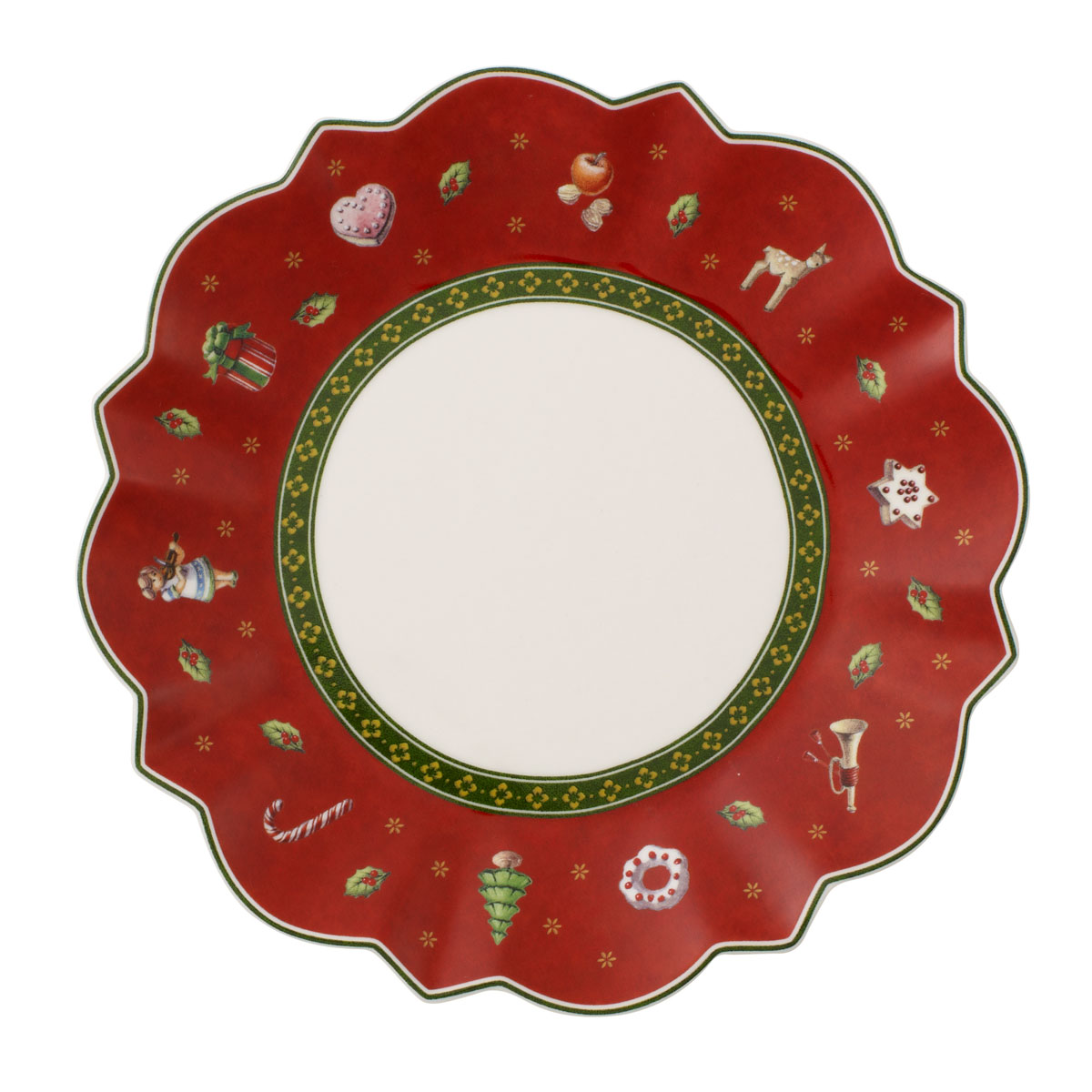 Villeroy and Boch Toys Delight Bread and Butter Plate Red