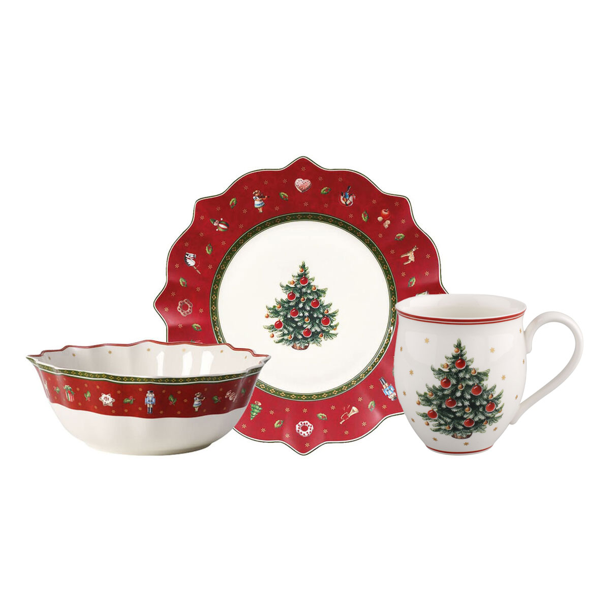 Villeroy and Boch Toys Delight Breakfast for 2, Red