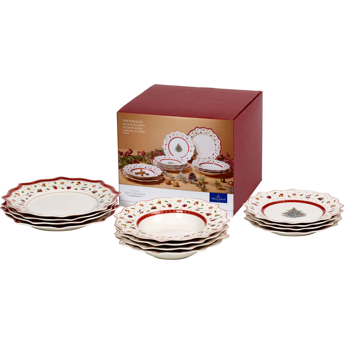 Villeroy and Boch Toys Delight 12 Plate Set