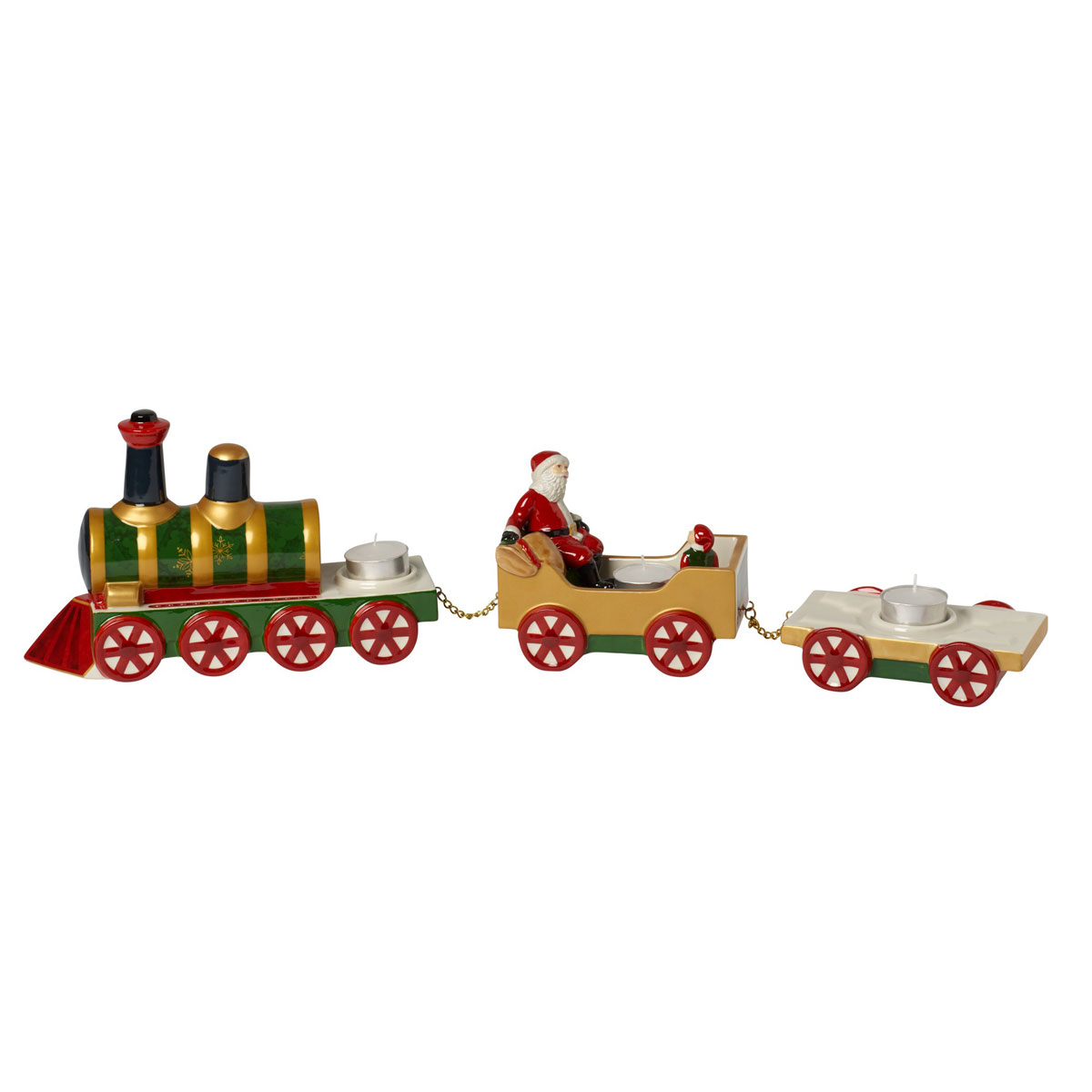 Villeroy and Boch Christmas Toys Memory North Pole Express 3 Piece Train