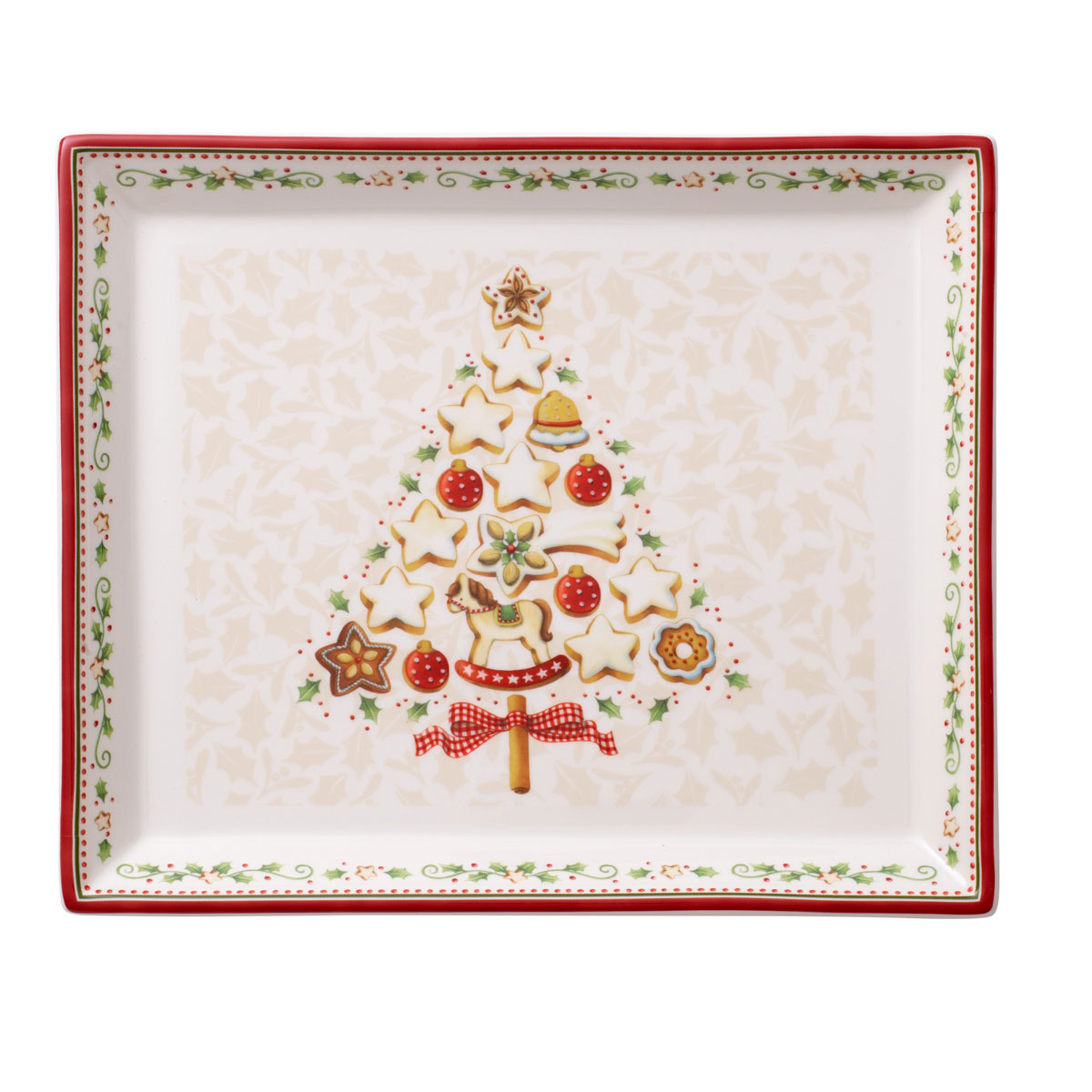 Villeroy and Boch Winter Bakery Delight Small Cake Plate, Single