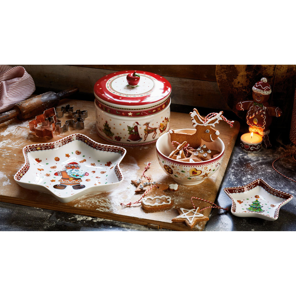 Villeroy and Boch Winter Bakery Delight Large Pastry Box