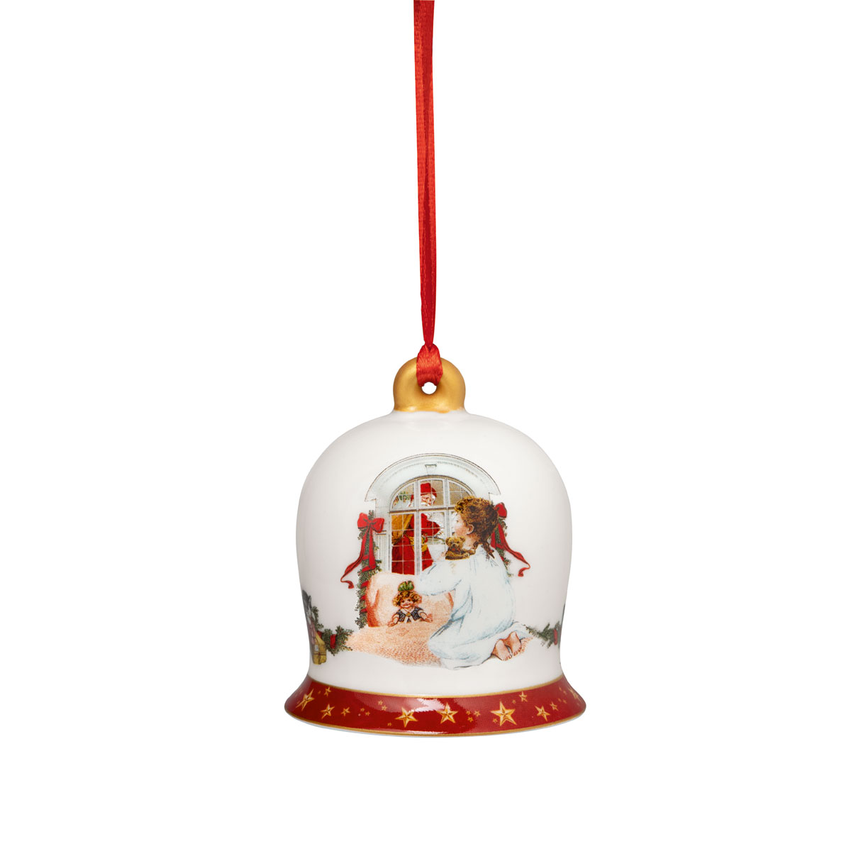 Villeroy and Boch Annual Christmas Edition Bell Ornament