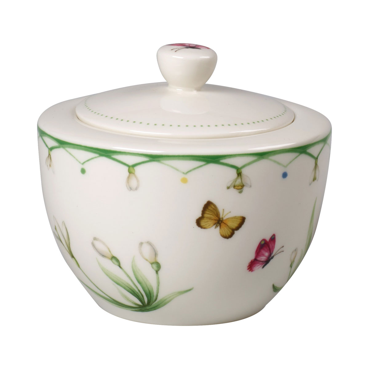 Villeroy and Boch Colourful Spring Covered Sugar