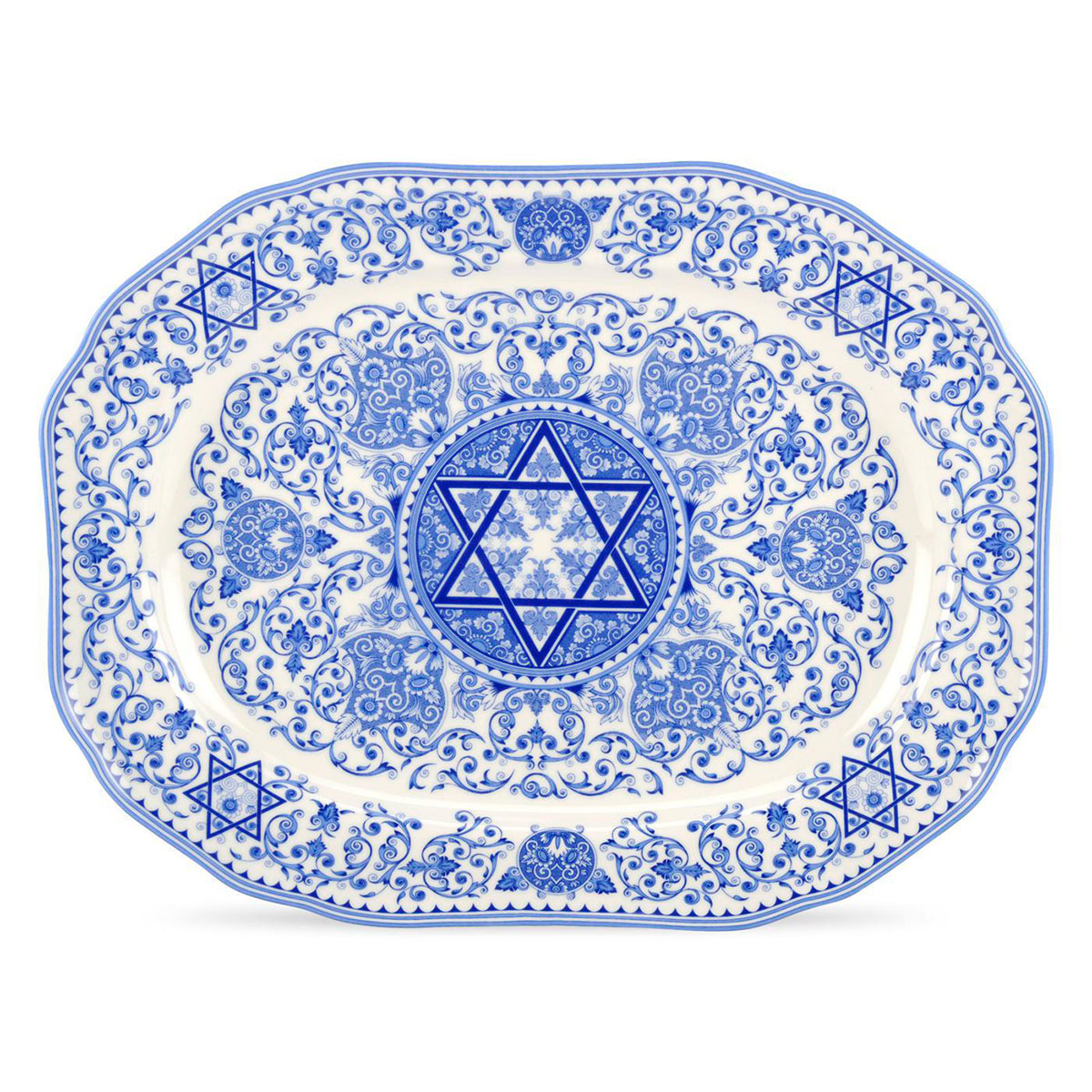 Spode Judaica Oval Platter