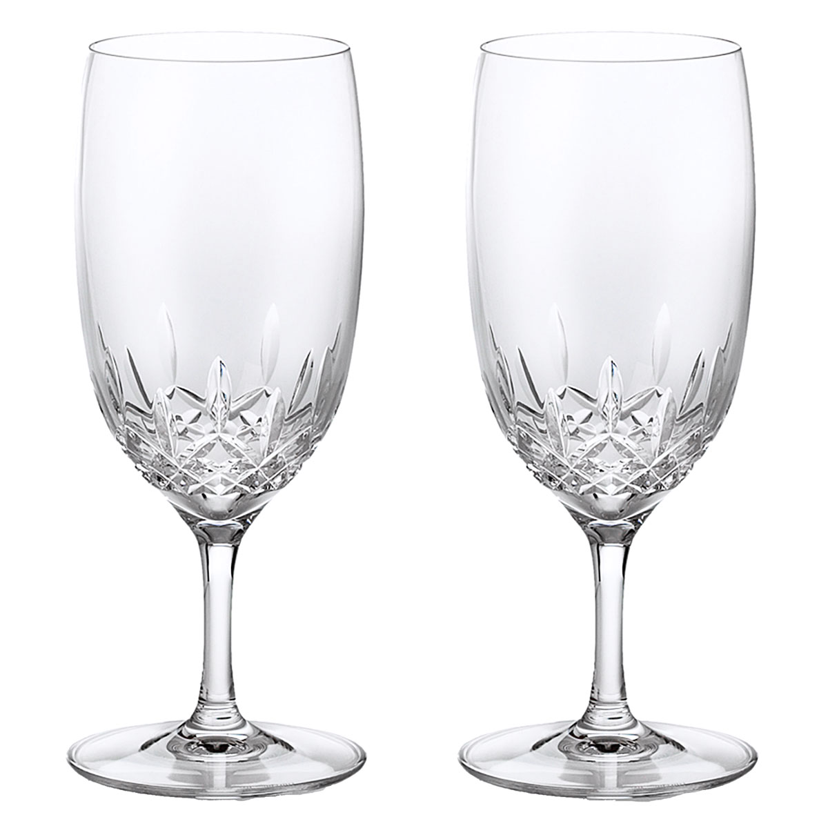 Waterford Crystal, Lismore Essence Crystal Iced Beverage Water Glass, Pair