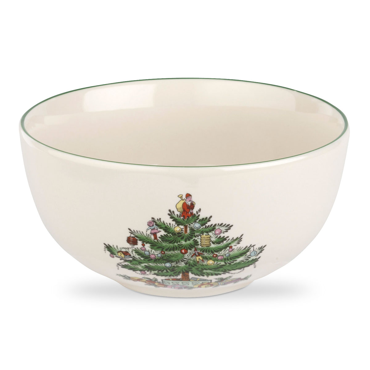 Spode Christmas Tree Fruit Salad Bowl