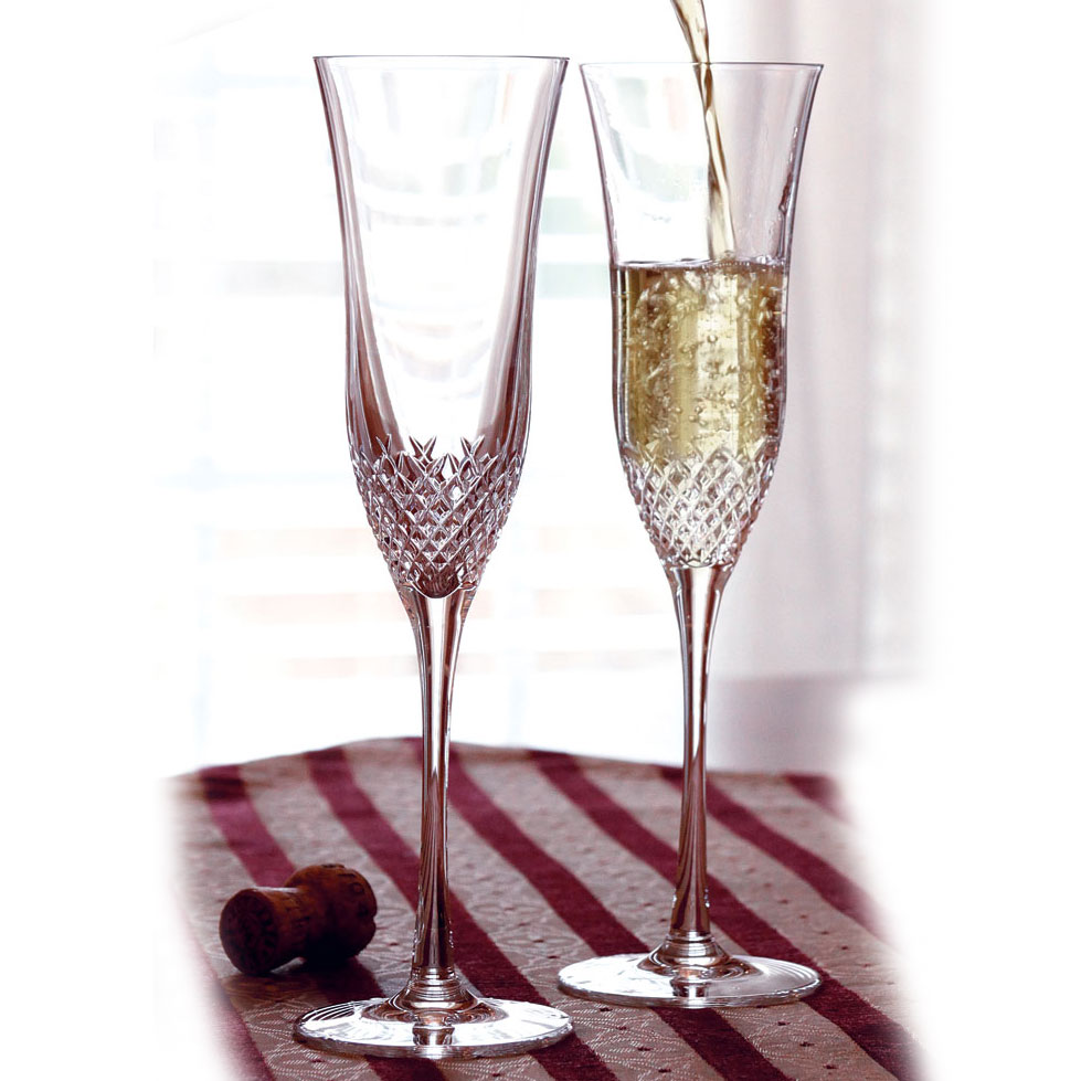 Waterford Crystal, Alana Essence Champagne Crystal Flute, Single