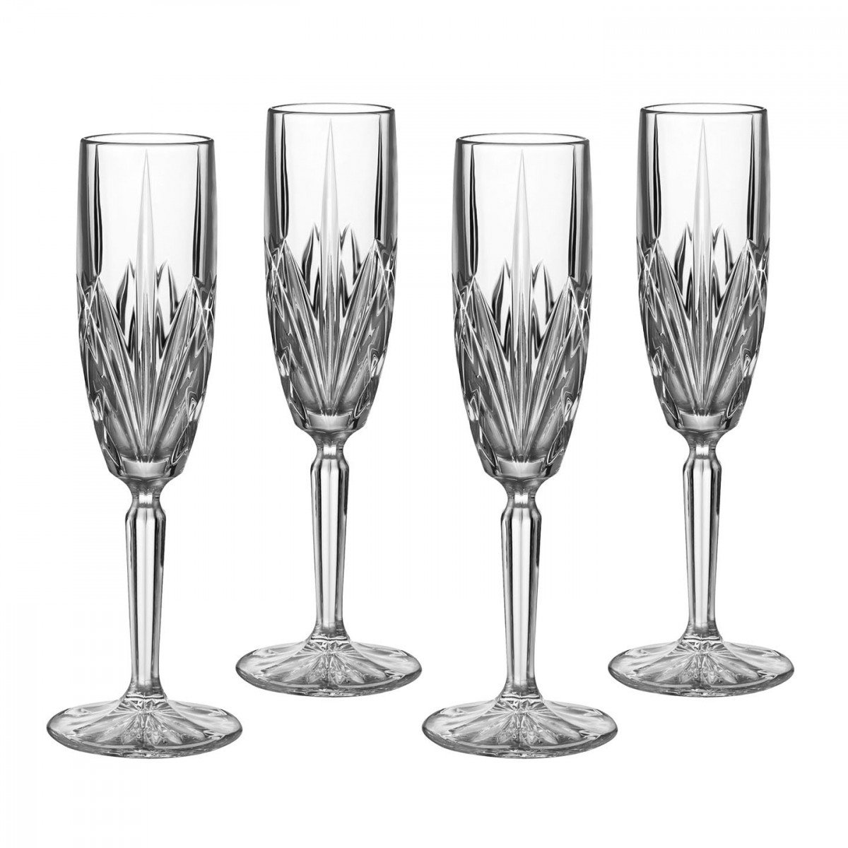 Marquis by Waterford, Brookside Flutes, Set of Four