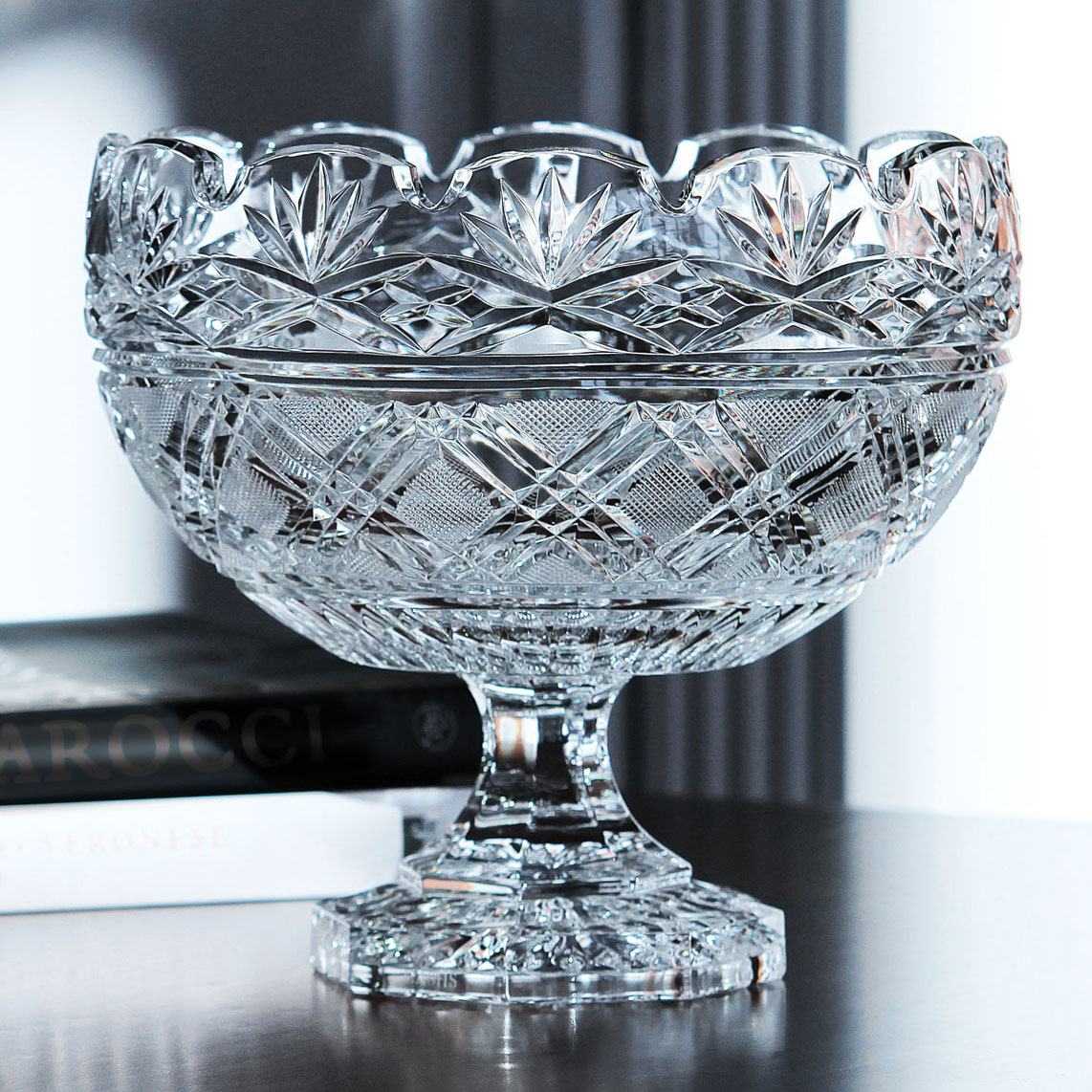 Cashs Ireland, Art Collection, Avondale Strawberry Crystal Bowl, Limited Edition