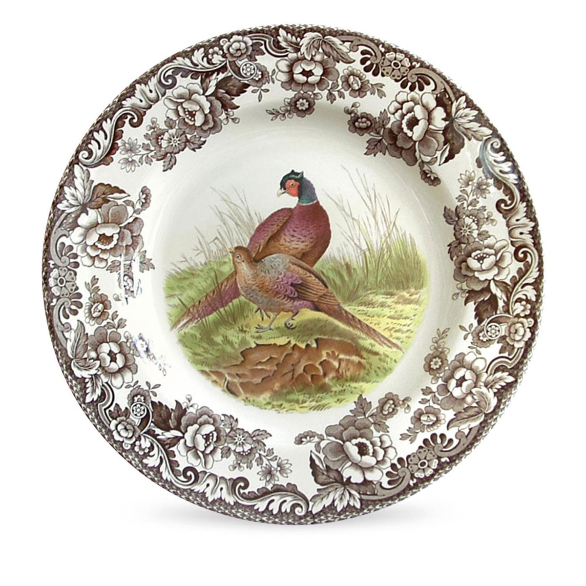 Spode Woodland Pheasant China Dinner Plate, Pheasant