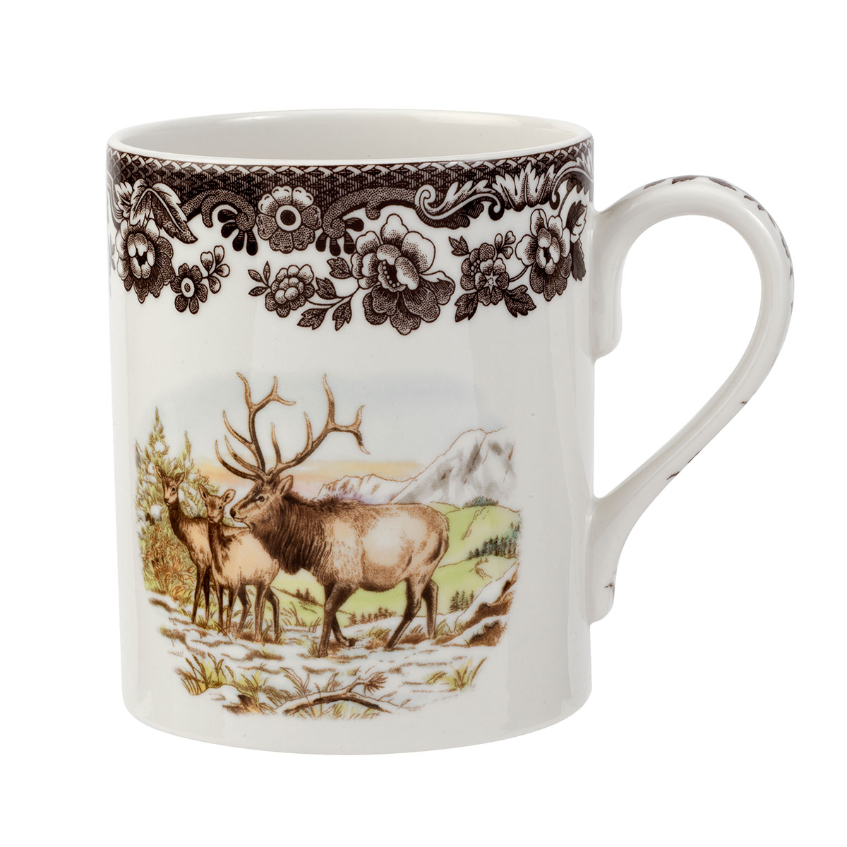 Spode Woodland American Wildlife Mug, Elk