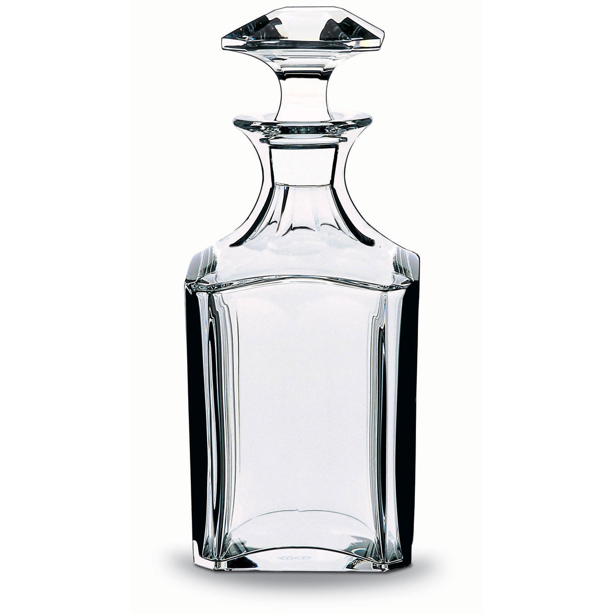 Baccarat Crystal, Perfection Square Plain Crystal Decanter