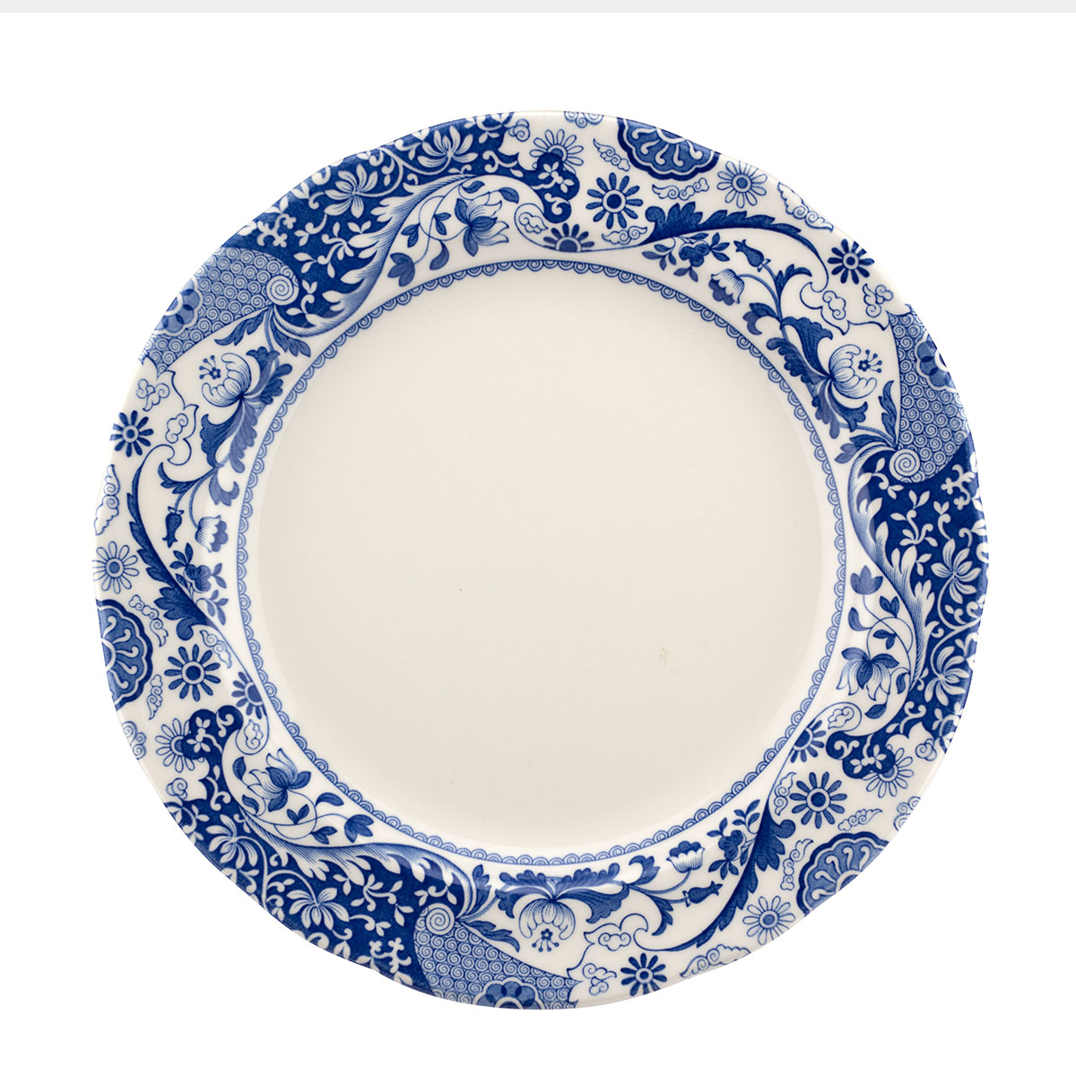 Spode Blue Italian Brocato China Dinner Plate