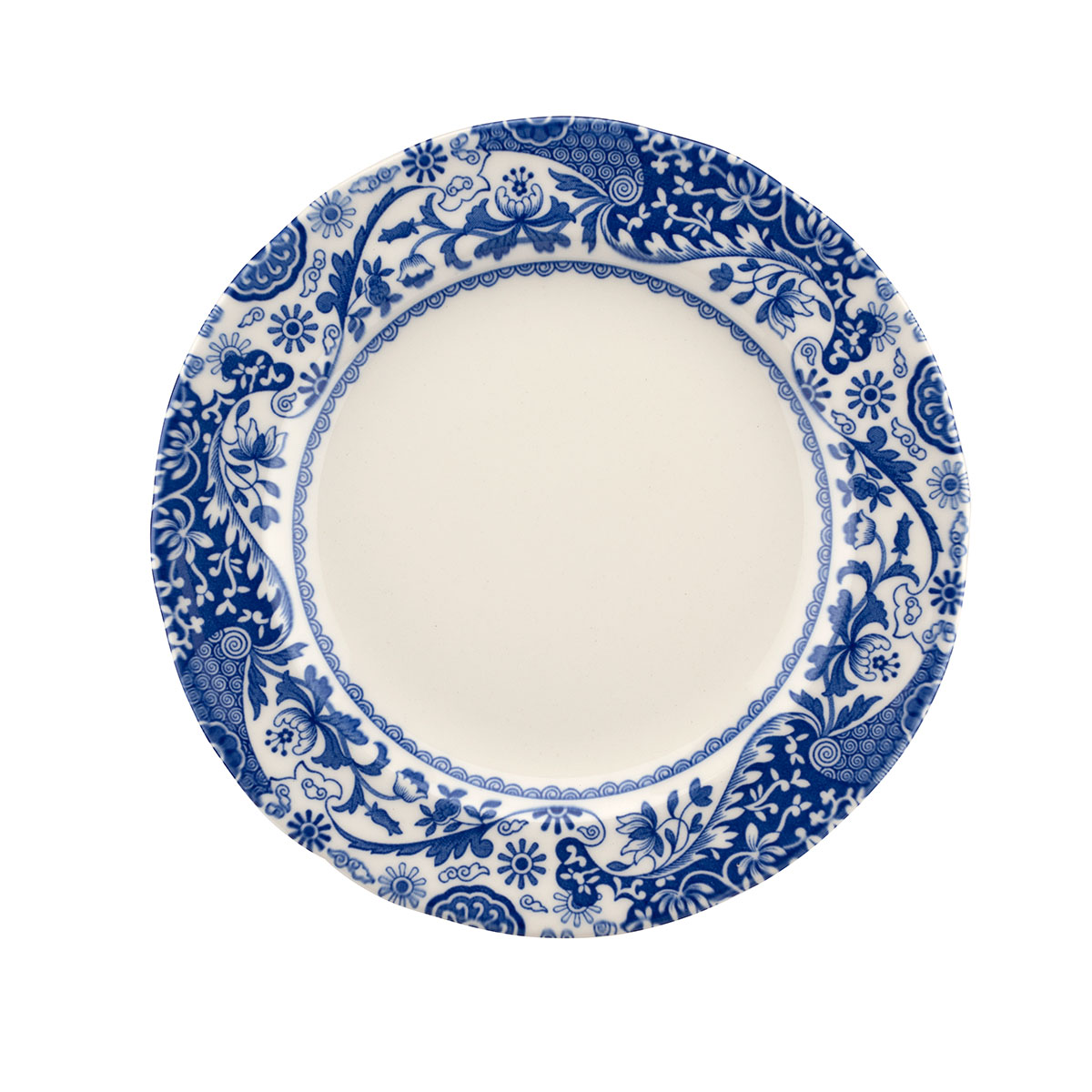 Spode Blue Italian Brocato China Salad Plate