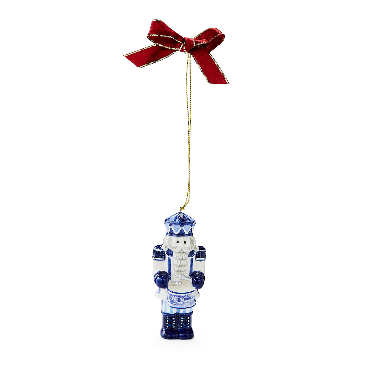 Spode 2024 Blue Italian Christmas Nutcracker Ornament
