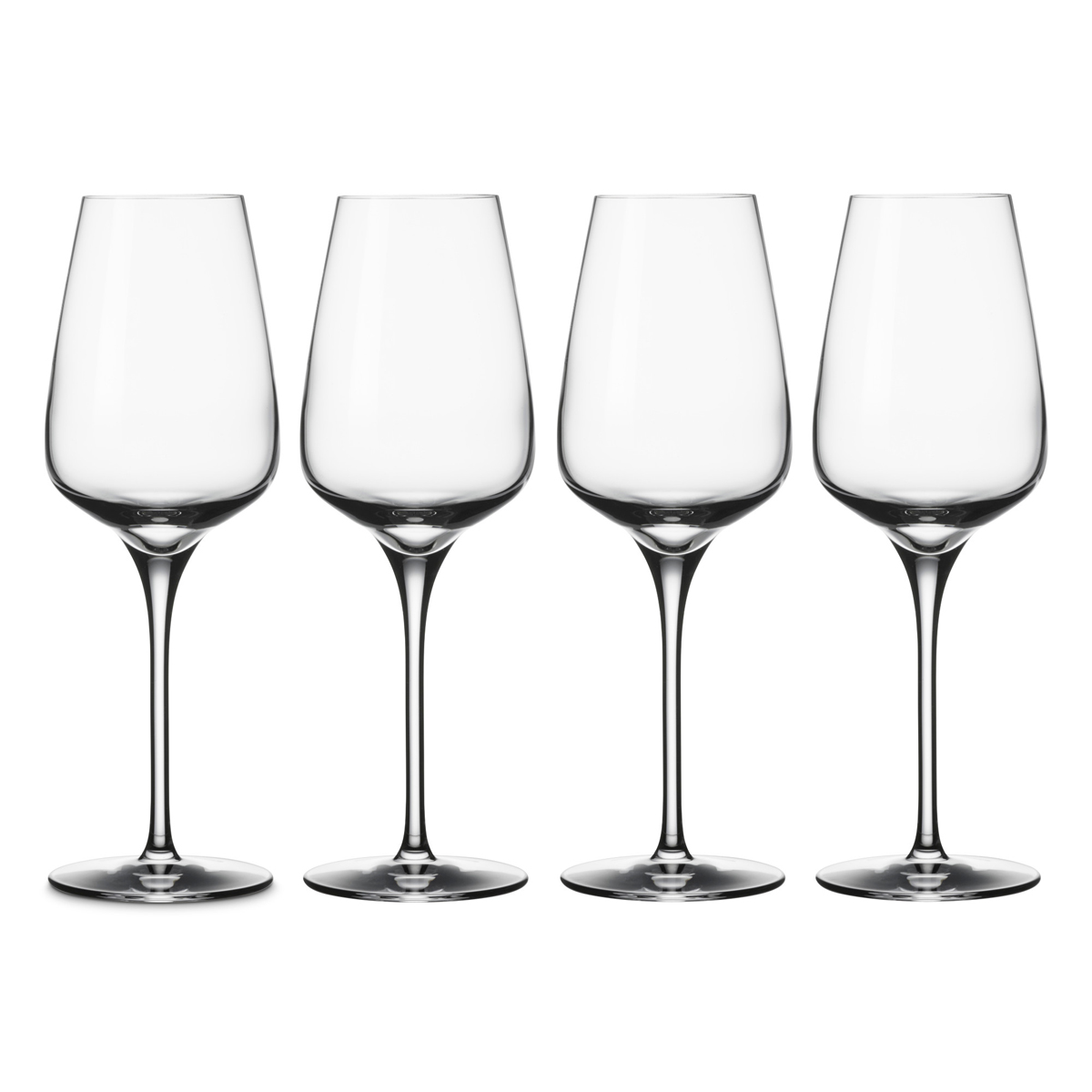 Villeroy and Boch Voice Basic White Wine Glasses, Set of 4