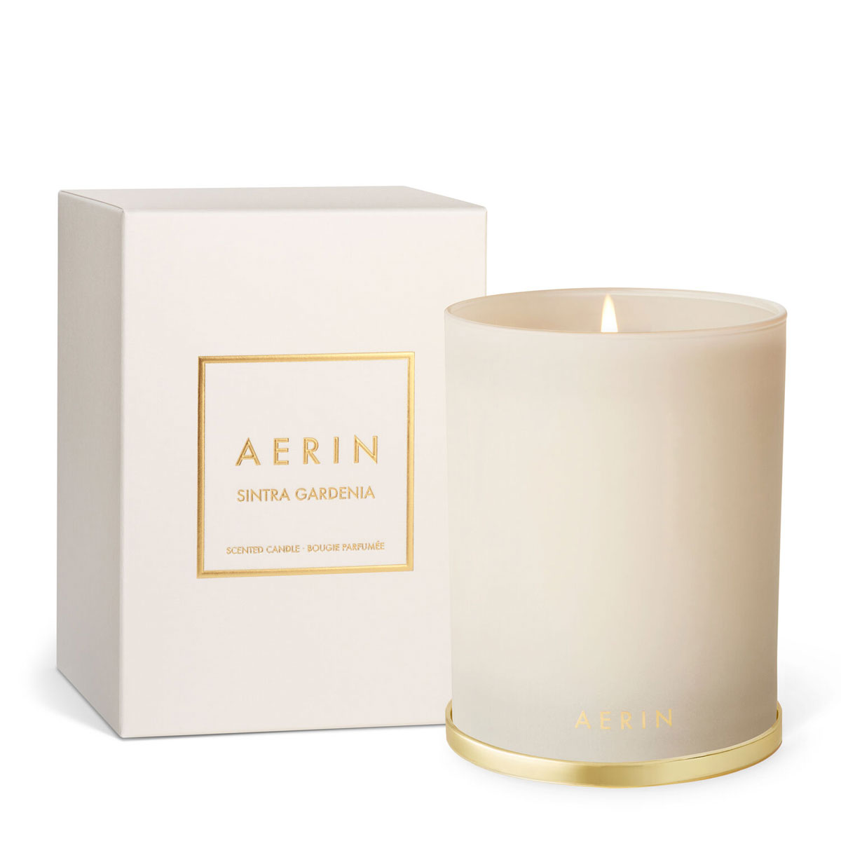 Aerin Sintra Gardenia Single Wick Candle in Gift Box