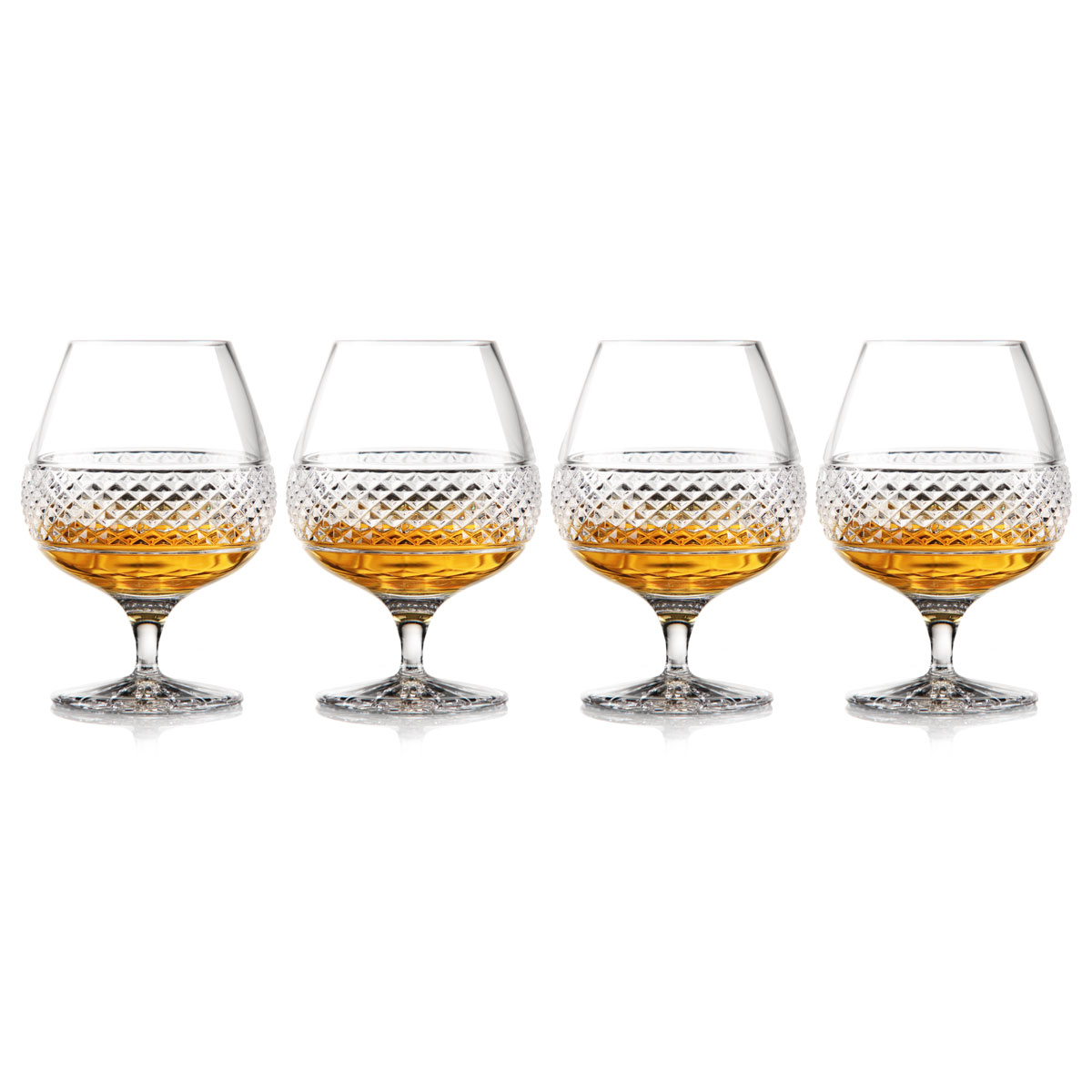 Cashs Ireland, Cooper Large Brandy, Cognac Glasses, Set of 4