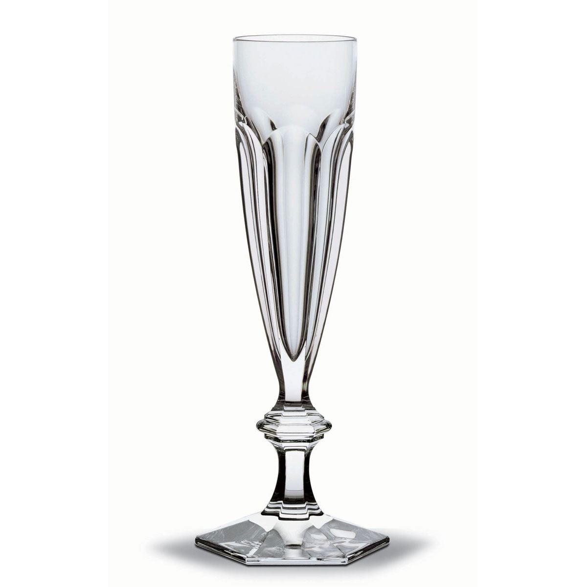 Baccarat Crystal, Harcourt Tall Champagne Crystal Flute, Single