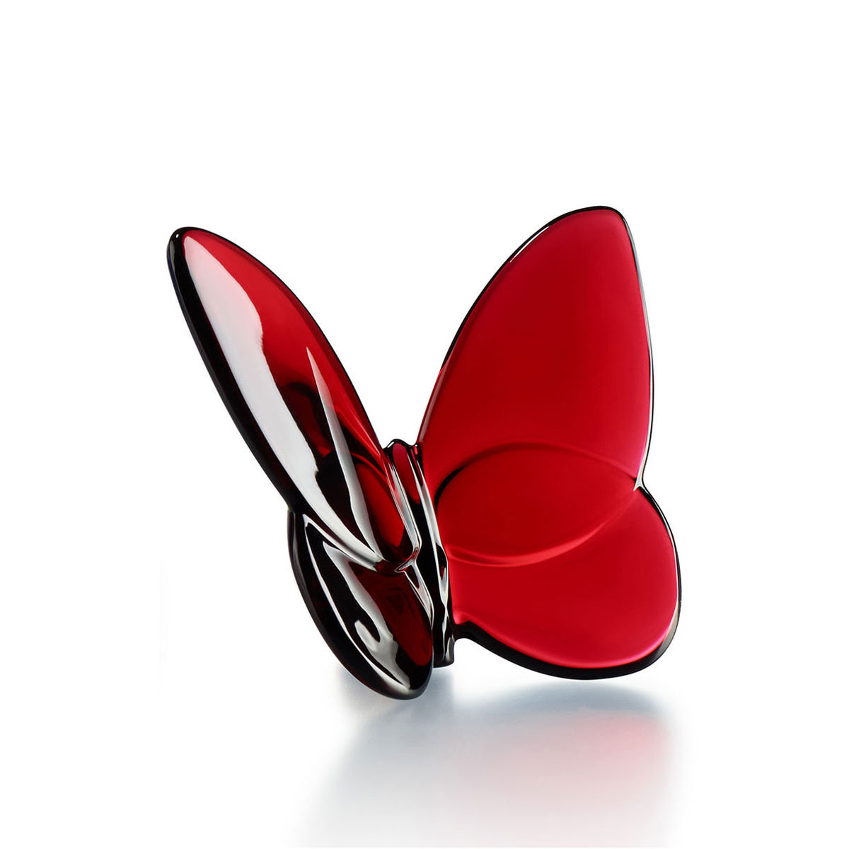 Baccarat Crystal Lucky Butterfly, Ruby