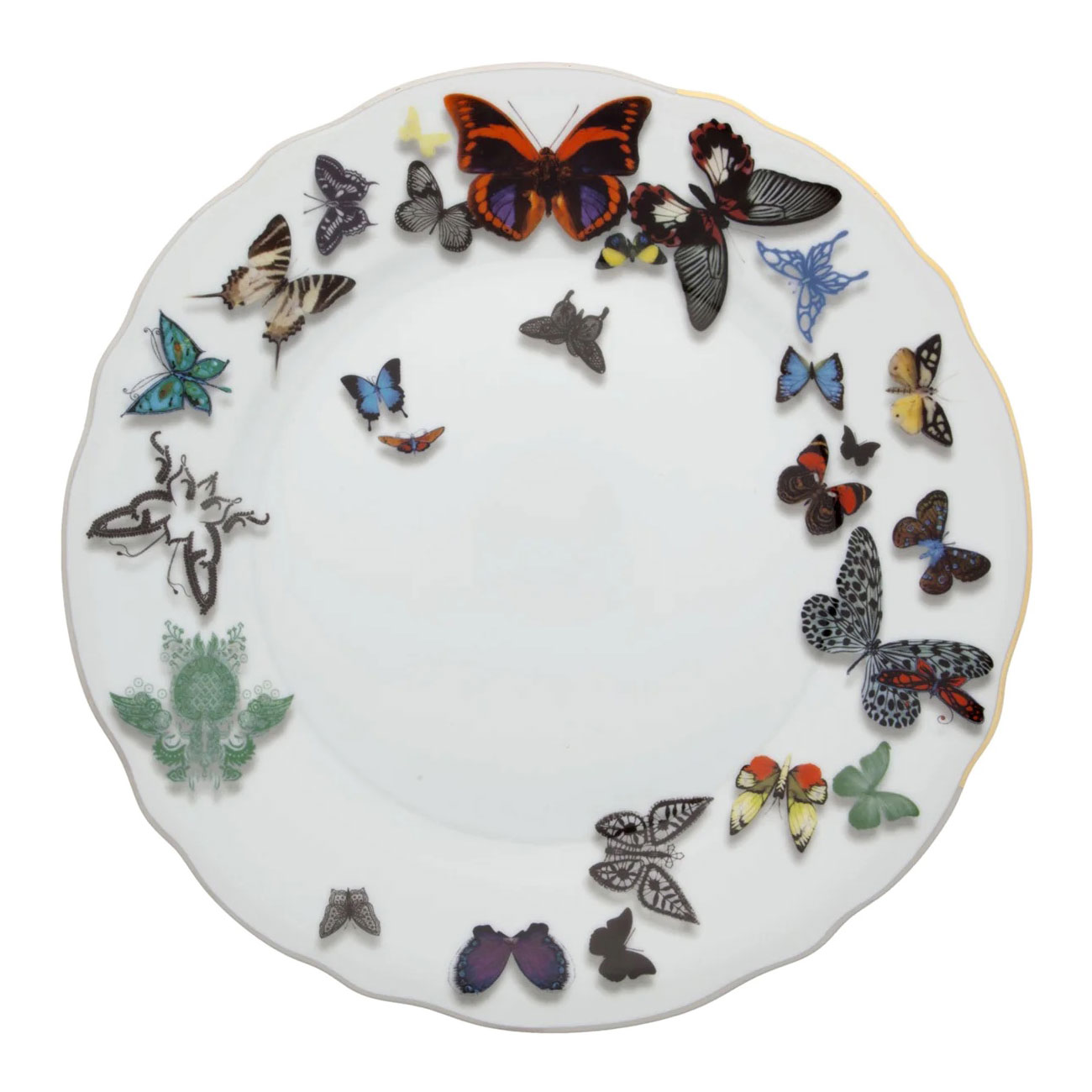 Vista Alegre Porcelain Christian Lacroix - Butterfly Parade Dinner Plate