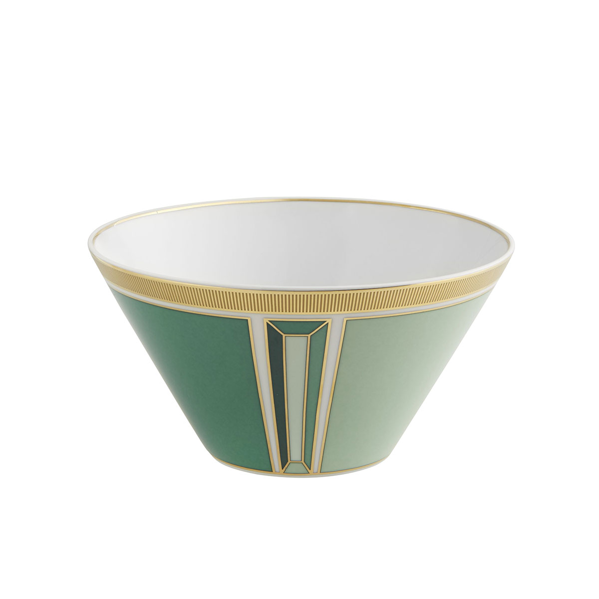 Vista Alegre Porcelain Emerald Cereal Bowl