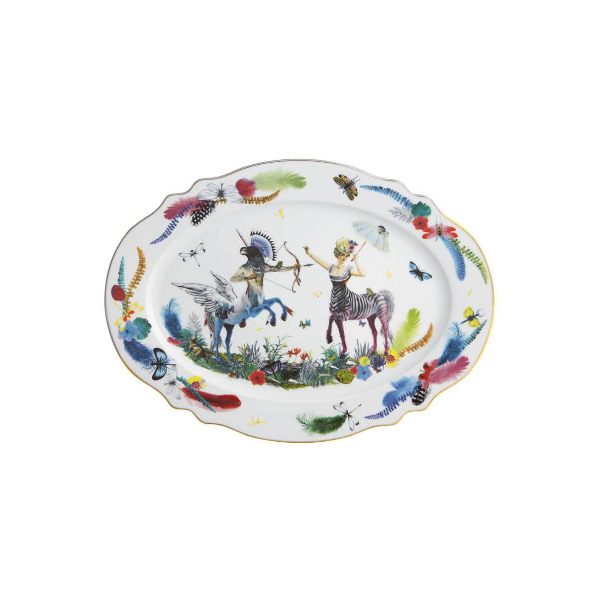 Vista Alegre Porcelain Christian Lacroix - Caribe Large Oval Platter