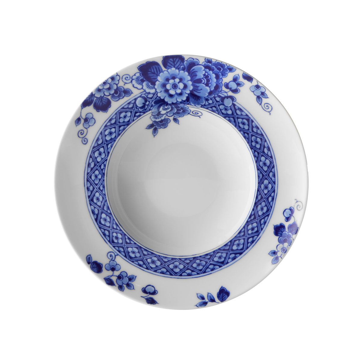 Vista Alegre Porcelain Blue Ming Soup Plate