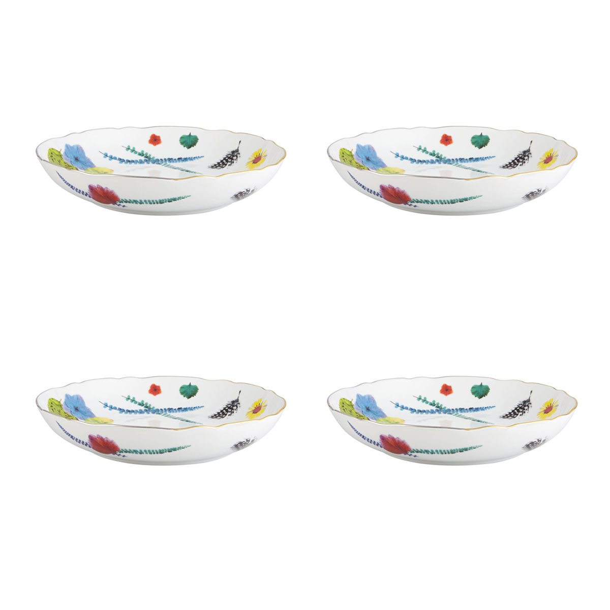Vista Alegre Porcelain Christian Lacroix - Caribe Cereal Bowl, Set of 4