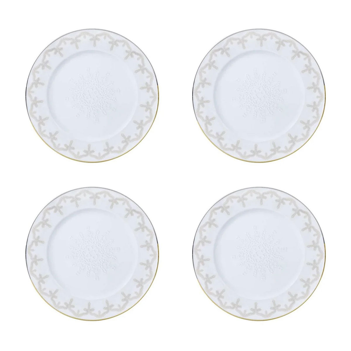 Vista Alegre Porcelain Christian Lacroix - Paseo Dinner Plate, Set of 4