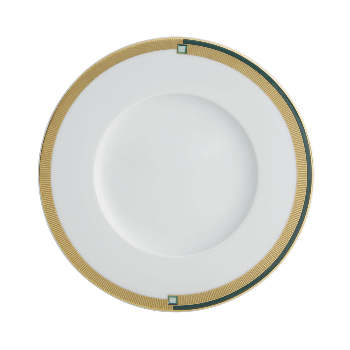 Vista Alegre Porcelain Emerald Bread And Butter Plate, Set of 4