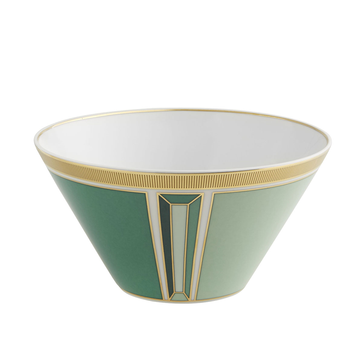 Vista Alegre Porcelain Emerald Cereal Bowl, Set of 4