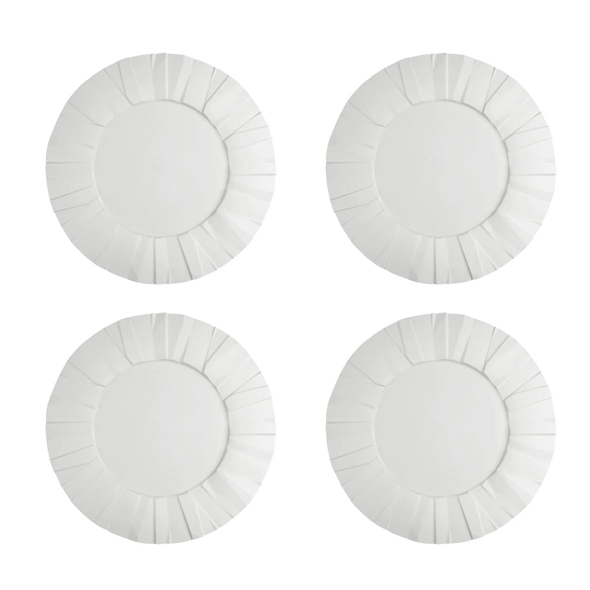 Vista Alegre Porcelain Matrix Dinner Plate, Set of 4