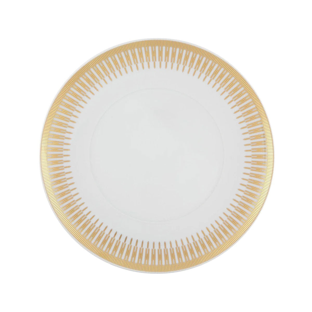 Vista Alegre Porcelain Gold Exotic Dinner Plate