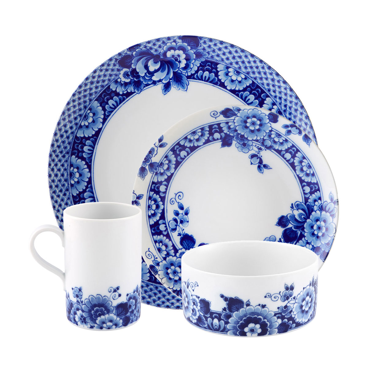 Vista Alegre Porcelain Blue Ming 16 Pieces set