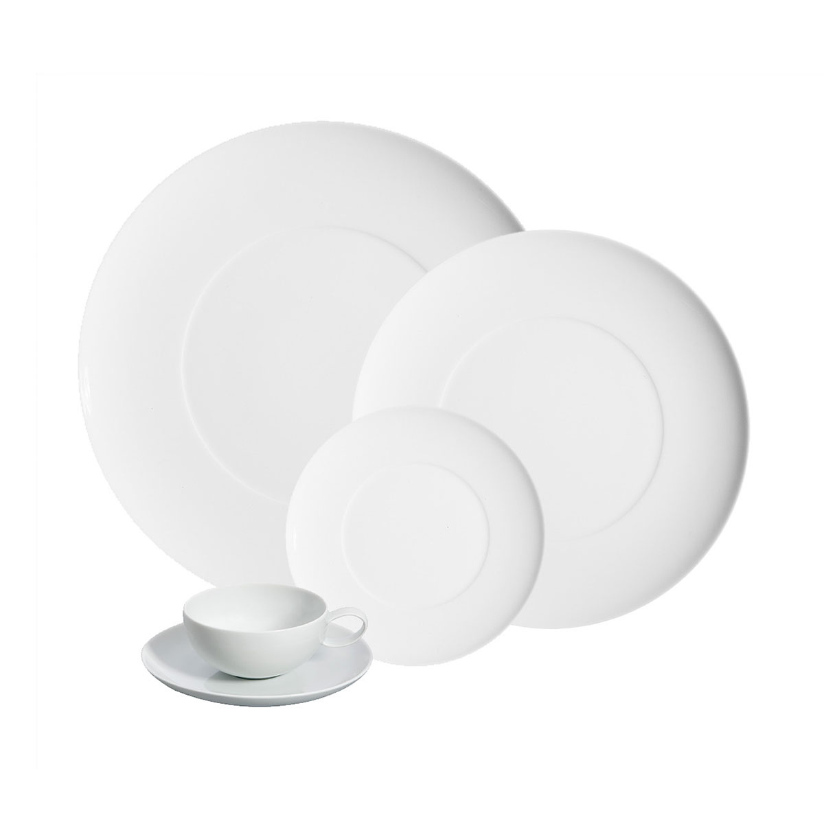 Vista Alegre Porcelain Domo White 5 PPS