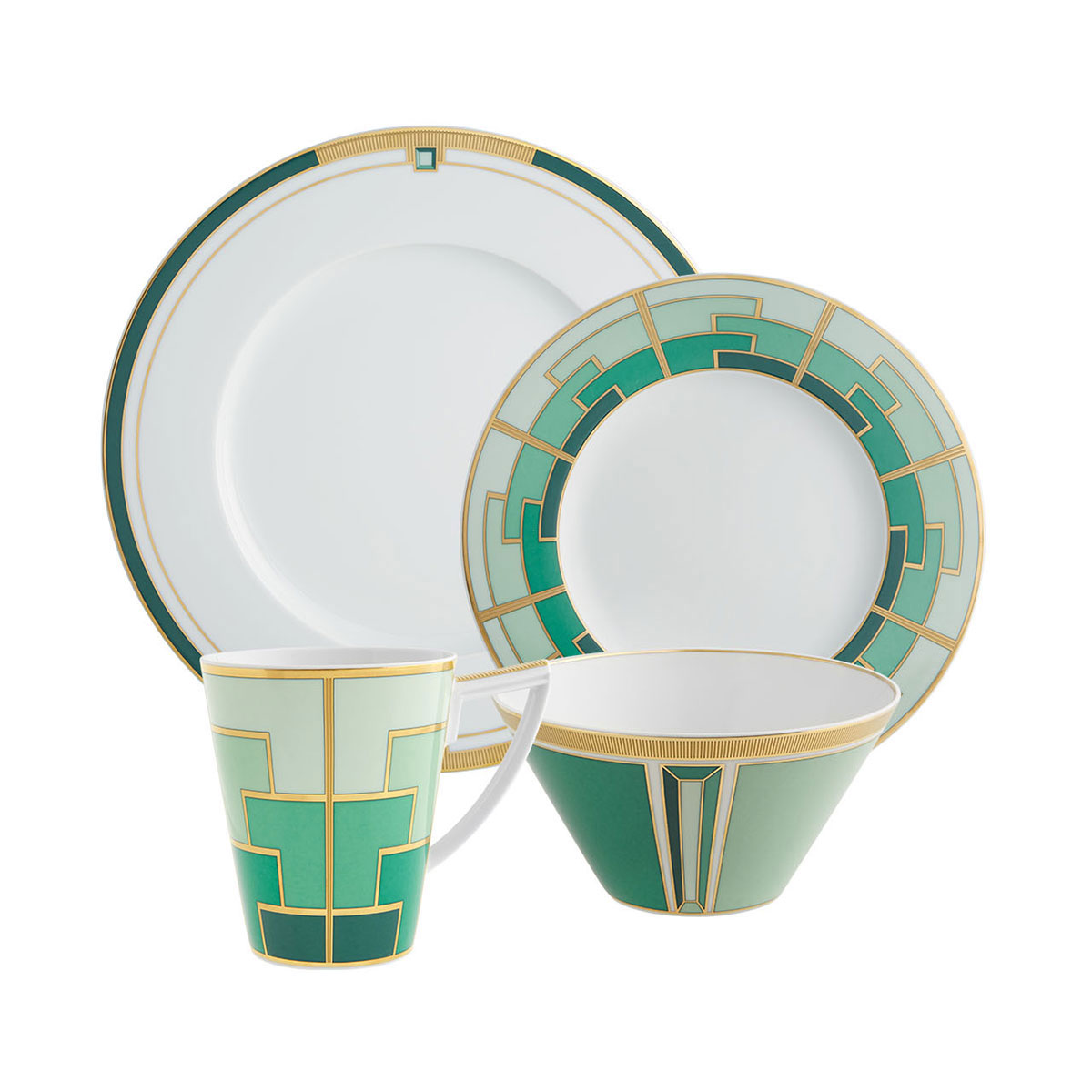 Vista Alegre Porcelain Emerald 4 PPS