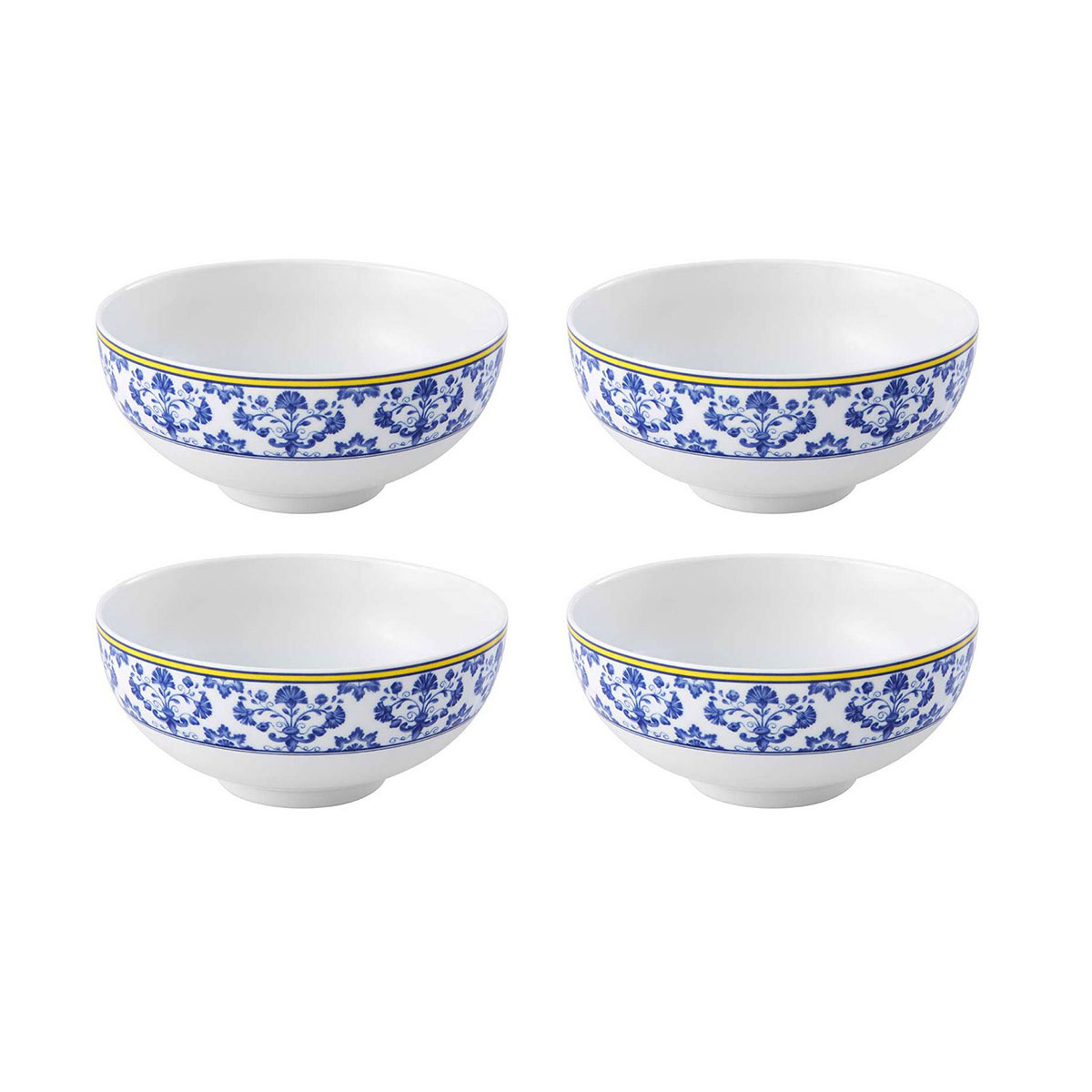 Vista Alegre Porcelain Castelo Branco Soup Bowl, Set of 4